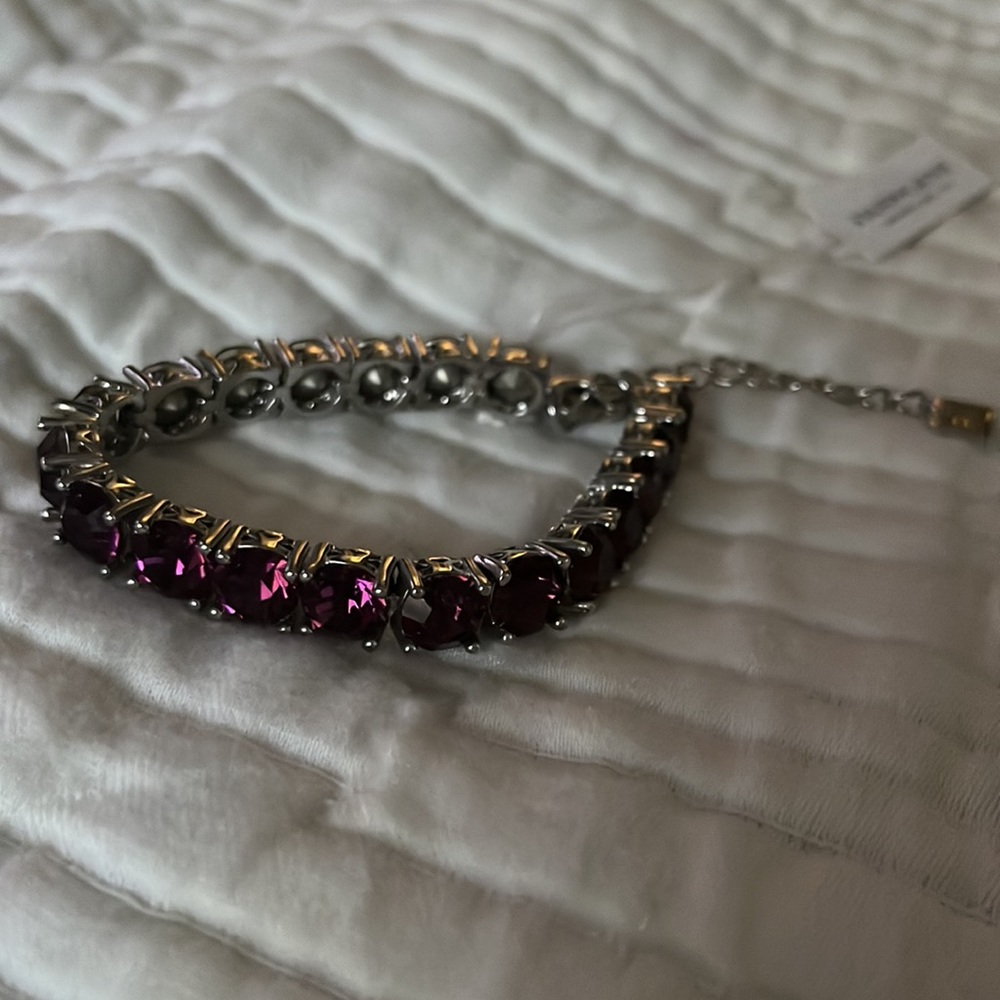 Park Lane Amethyst Impression Bracelet
